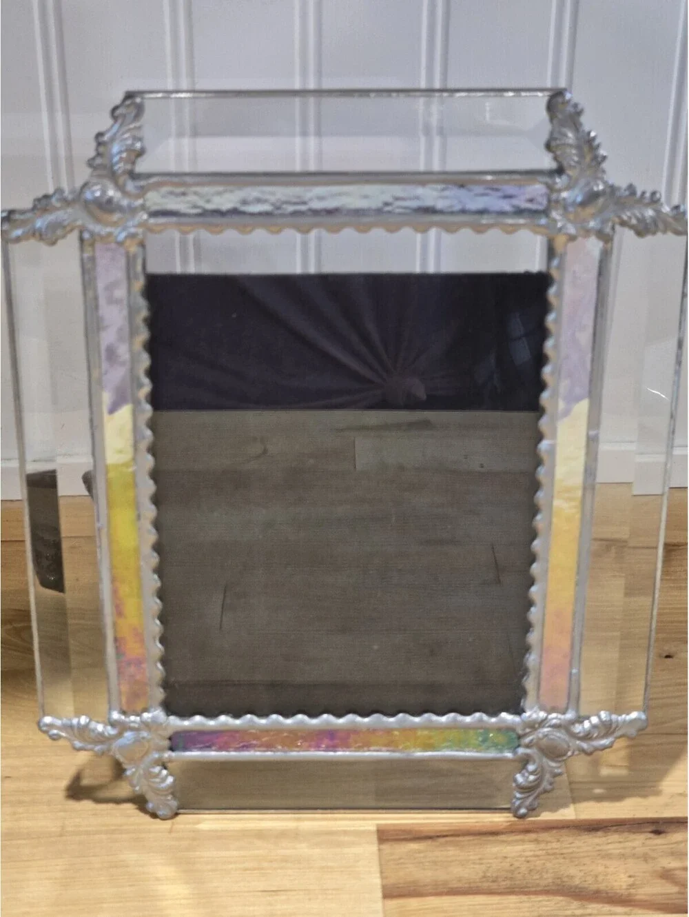 Venetian Style Ornate Picture Frame Handmade Holds A 5x7 Photo Overall 8
